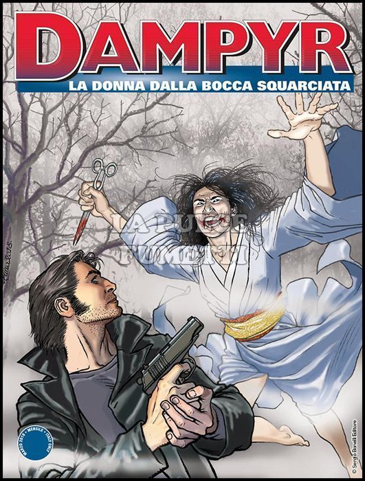 DAMPYR # 216: LA DONNA DALLA BOCCA SQUARCIATA